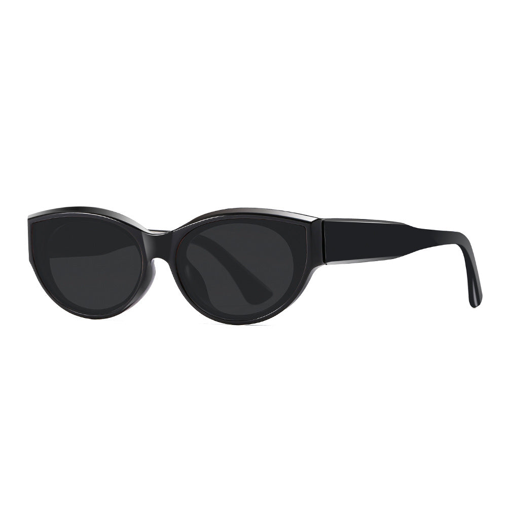 Wholesale  cat eye sunglasses sunglasses women's high-grade face-looking small UV-proof sun-proof  polarized sunglasses